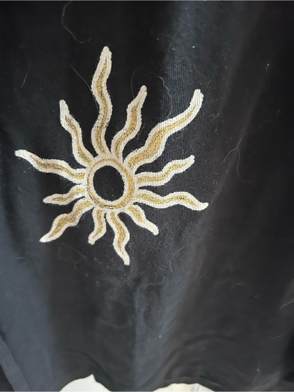 NWT We the Free Never Leaf Me tee in black - Picture 4 of 5